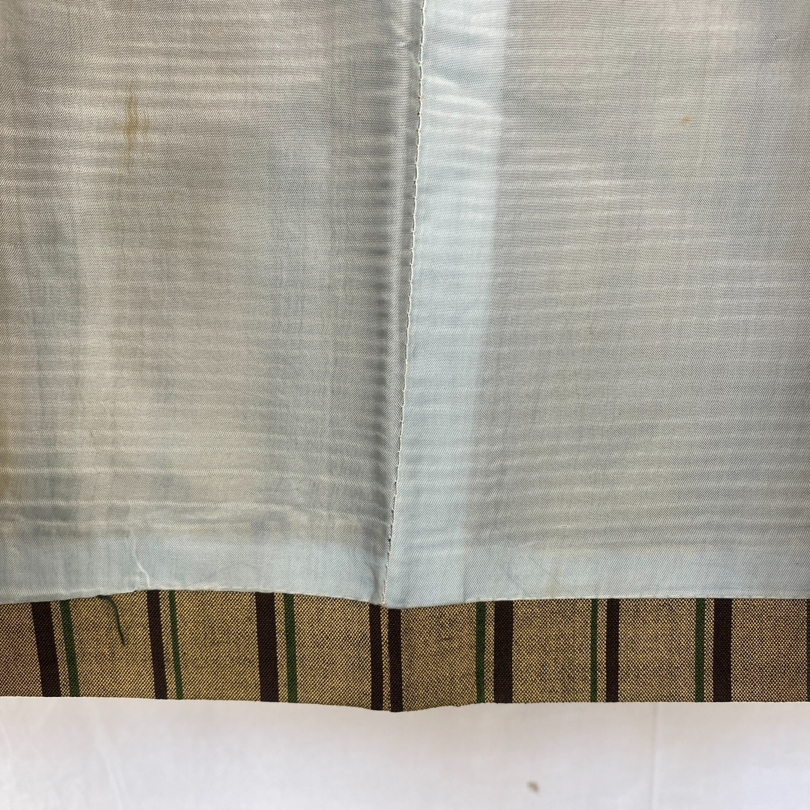 Japanese Vintage Kimono Haori Jacket Cotton Brown Traditional Authentic 29 in