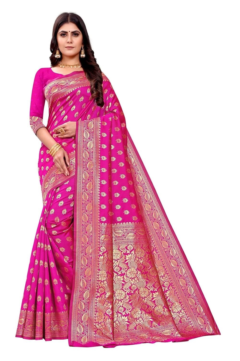 Women’s Banarasi Saree Pure Kanjivaram Silk Saree