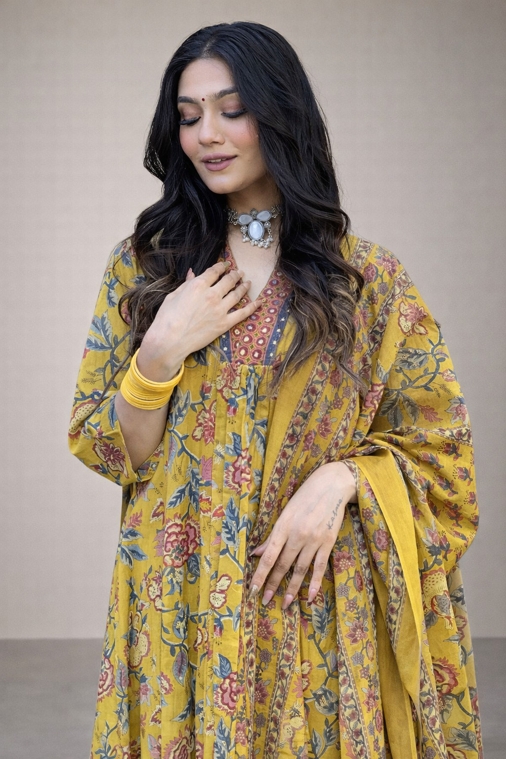 Women Kurti Pant Dupatta Set Indian Pakistani Party Wear Salwar Kameez Top Tunic