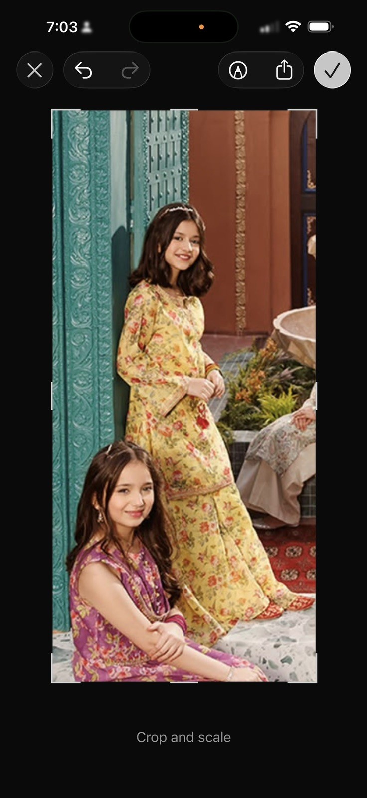 Pakistani Kids Girls eid and partywear designer dress 12 years