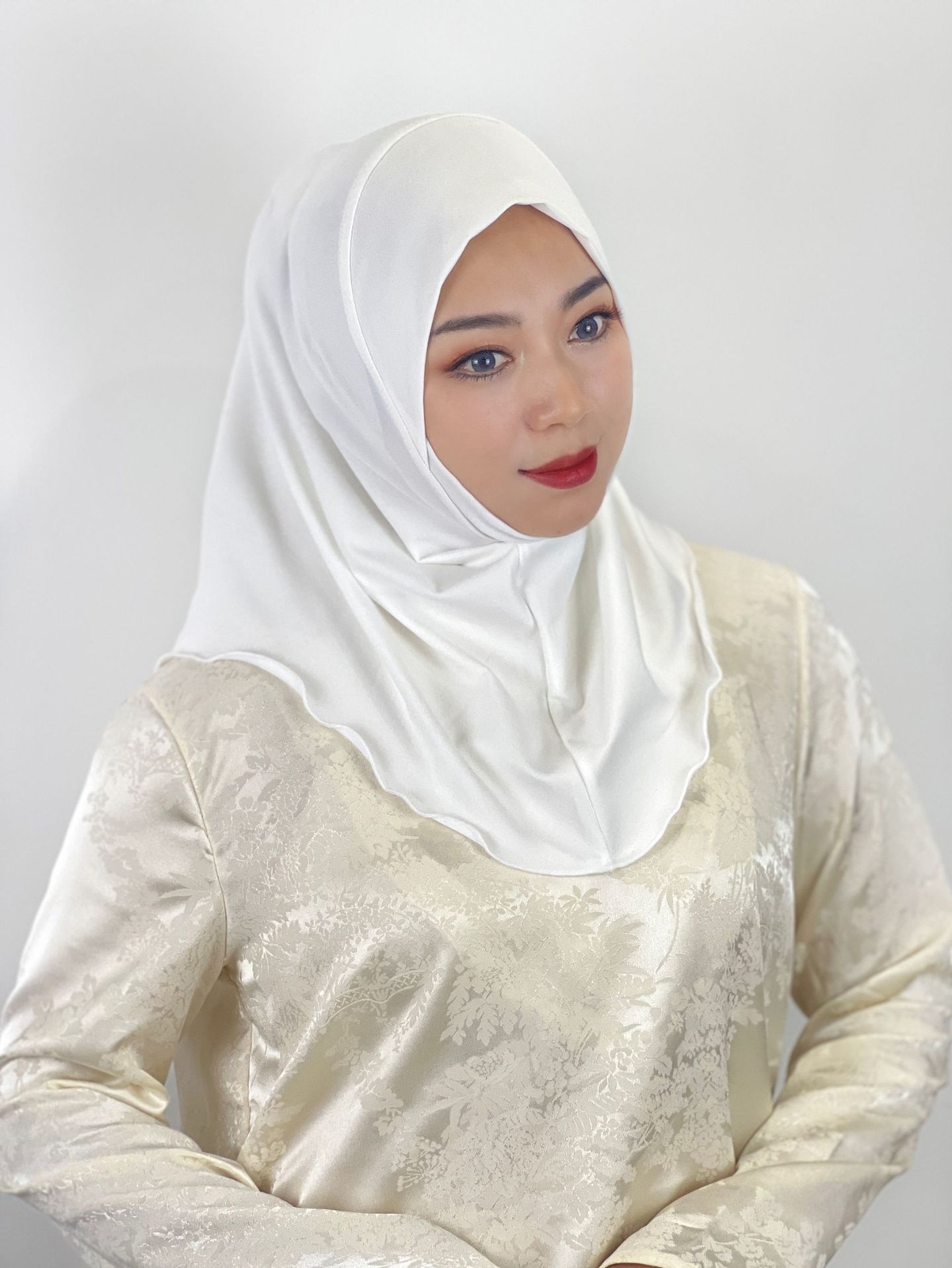 Muslim Arab Women Party Hijab Instant Amira Headscarf Wrap Shawls Turban 1PCS