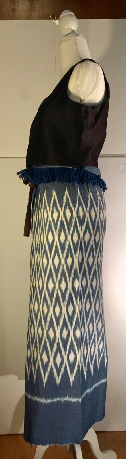 Thai traditional pattern woven sarong, Thai wrap sarong, Thai wrap skirt