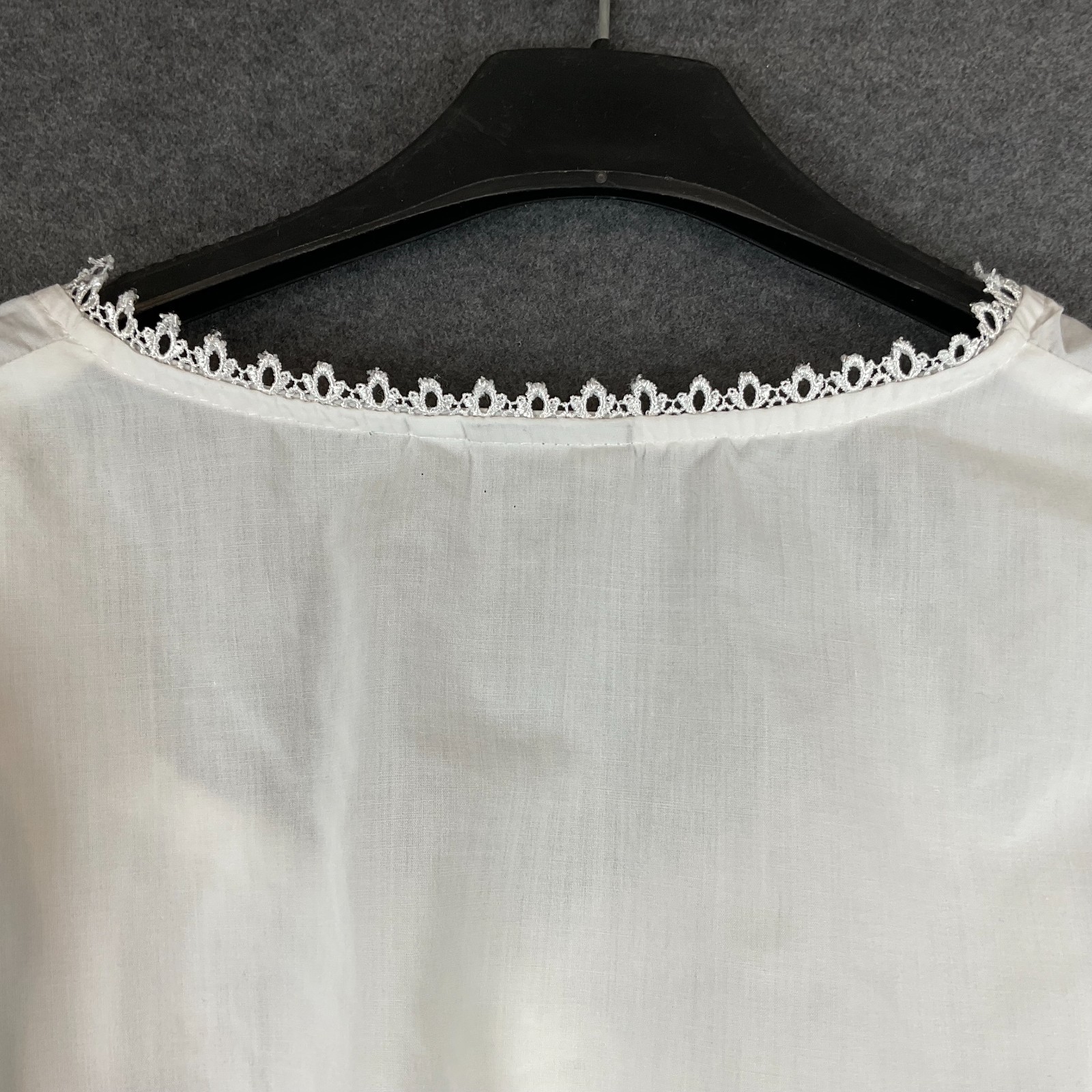 Dirndl Blouse Germany Bavarian Top Trachten Octoberfest Folk Festival Size 46/XL