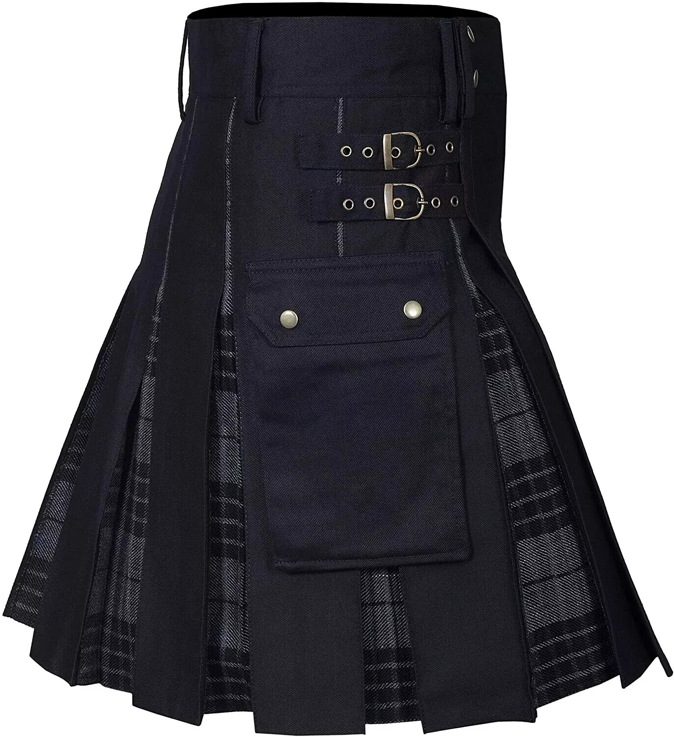 Utility Kilt Kilts Men’s for Men Modern Hybrid Cotton & Tartan Kilts Scottish
