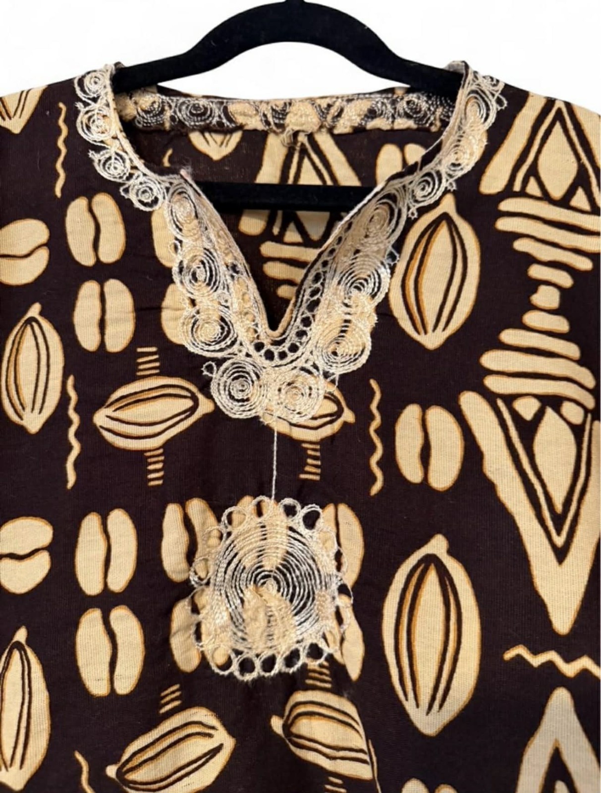 Boys African Style Brown Dashiki