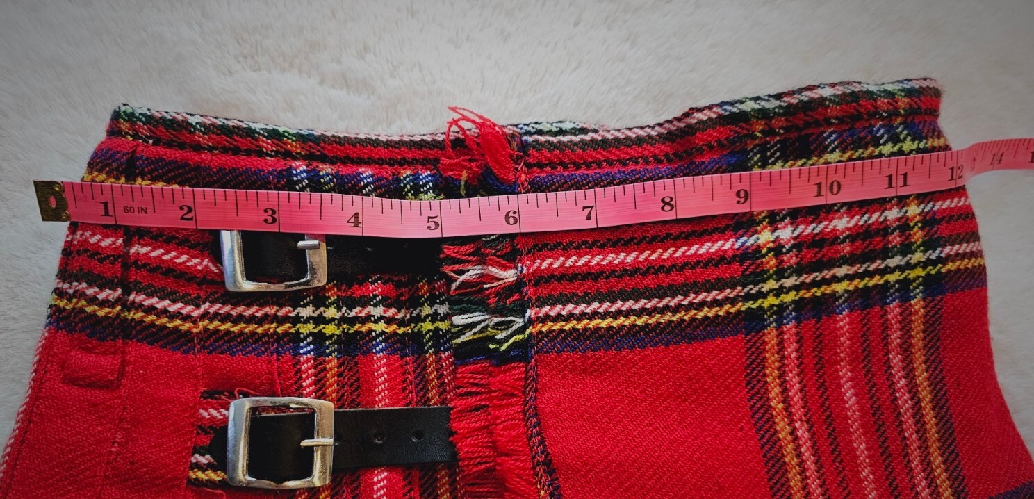 Midwestern KILT Company Kilt waist 24” Scottish Red kilt
