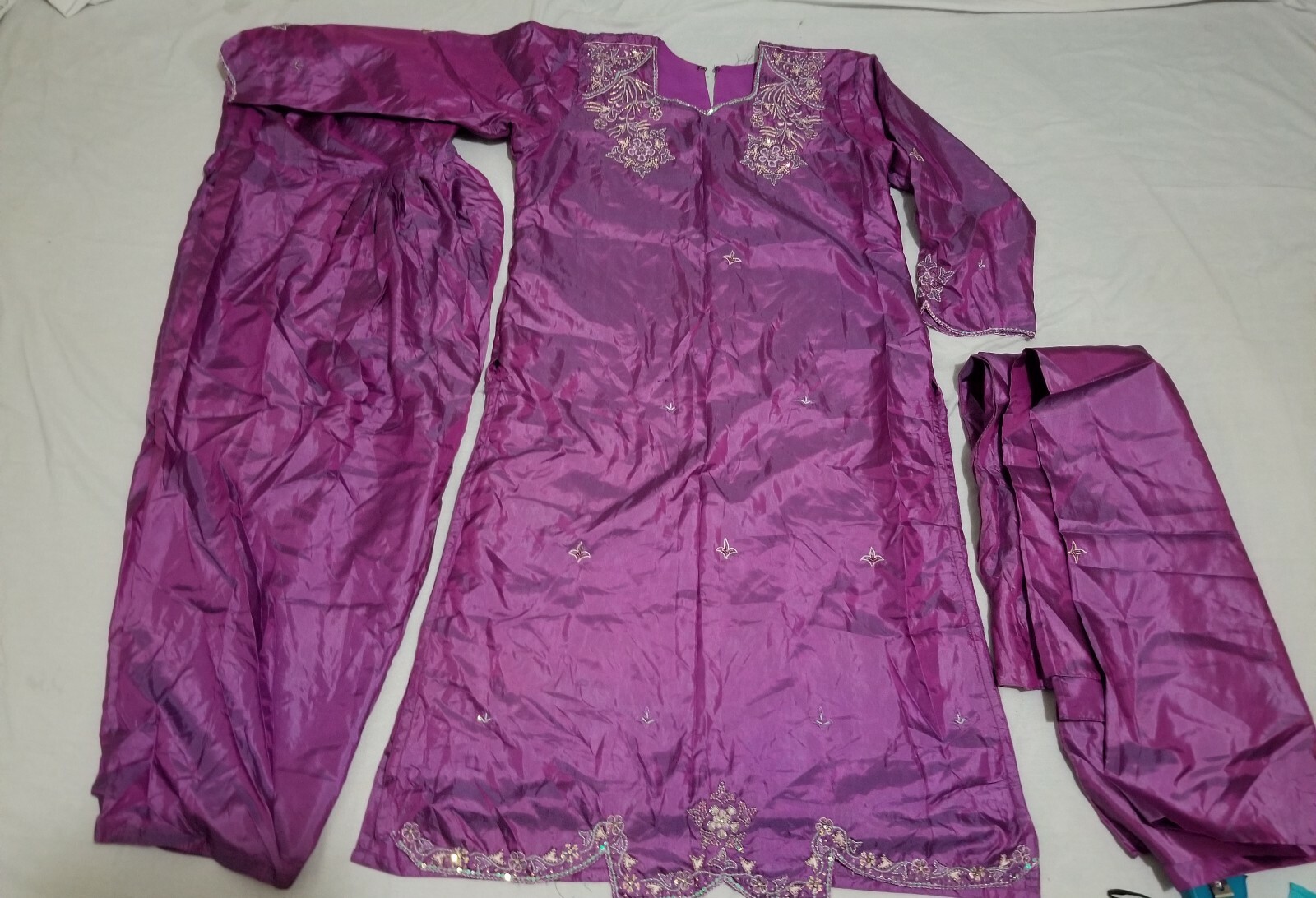 Pakistani Indian dress Salwar Kameez Anarkali Patiala Plus Size 42 44 46