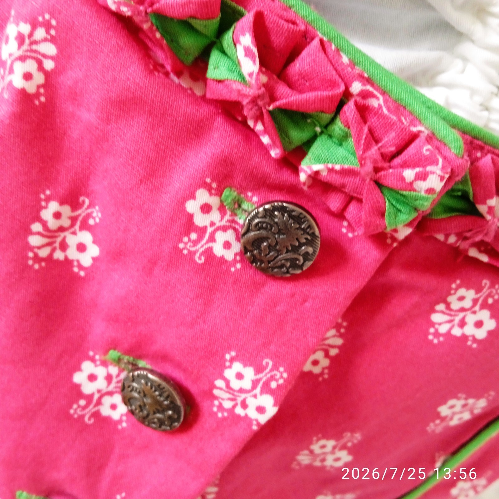 Waldschultz Tyrol Dirndl Oktoberfest Dress Size M 40/42 and white blouse