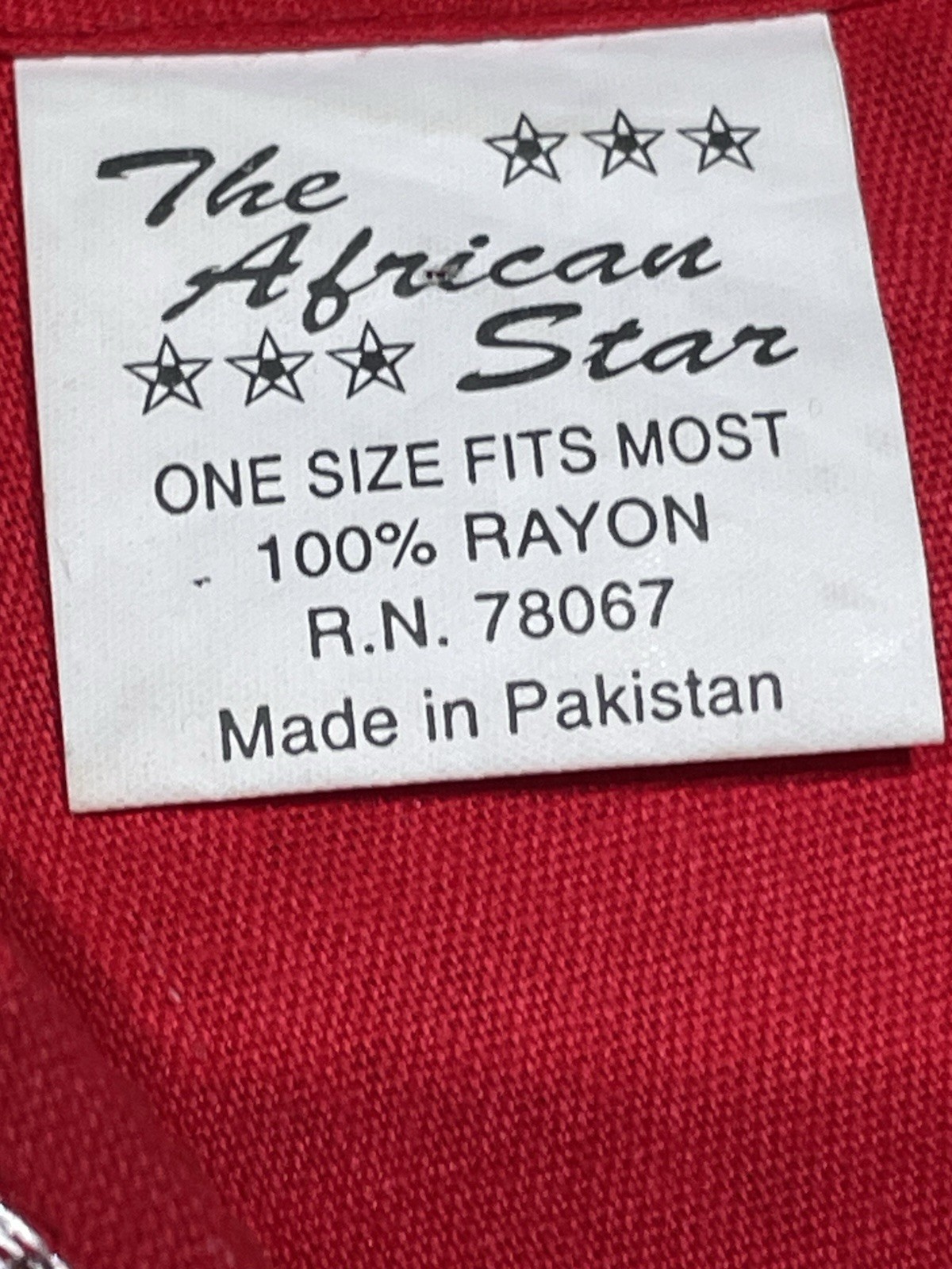 African Star Women’s Red Traditional Embroidered Dashiki Skirt & Top 2pc Set New