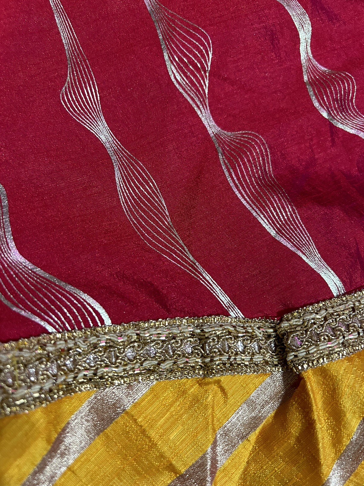 Indian Traditional Ghagra Choli Set Garba/ Wedding Indian Kids Size 22, 4-5year