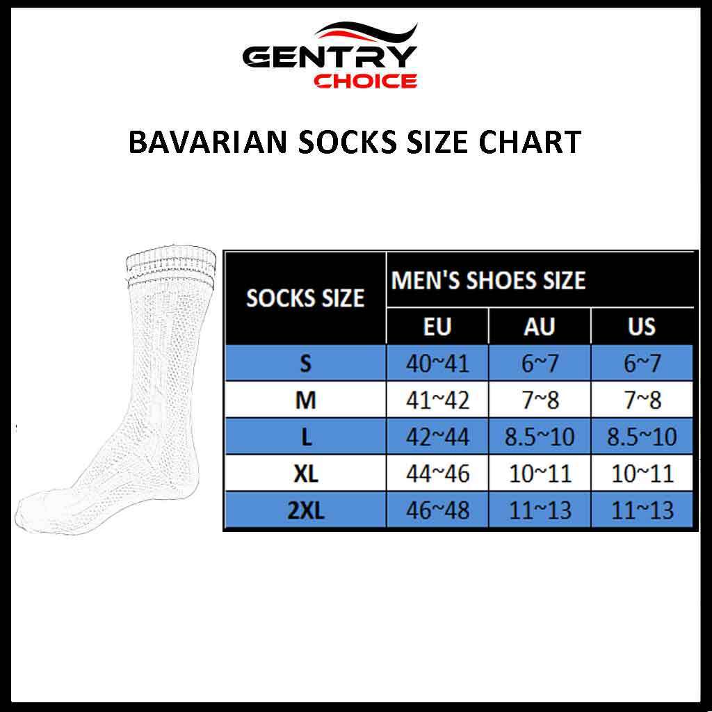 Authentic Bavarian Socks Two-Piece Rustic Stripe Oktoberfest Outfit German Socks