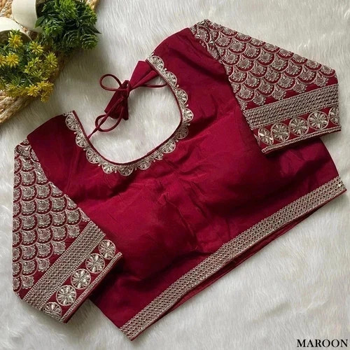 Saree Blouse Readymade Designer Sari Choli Indian Party Wear Bollywood Dress