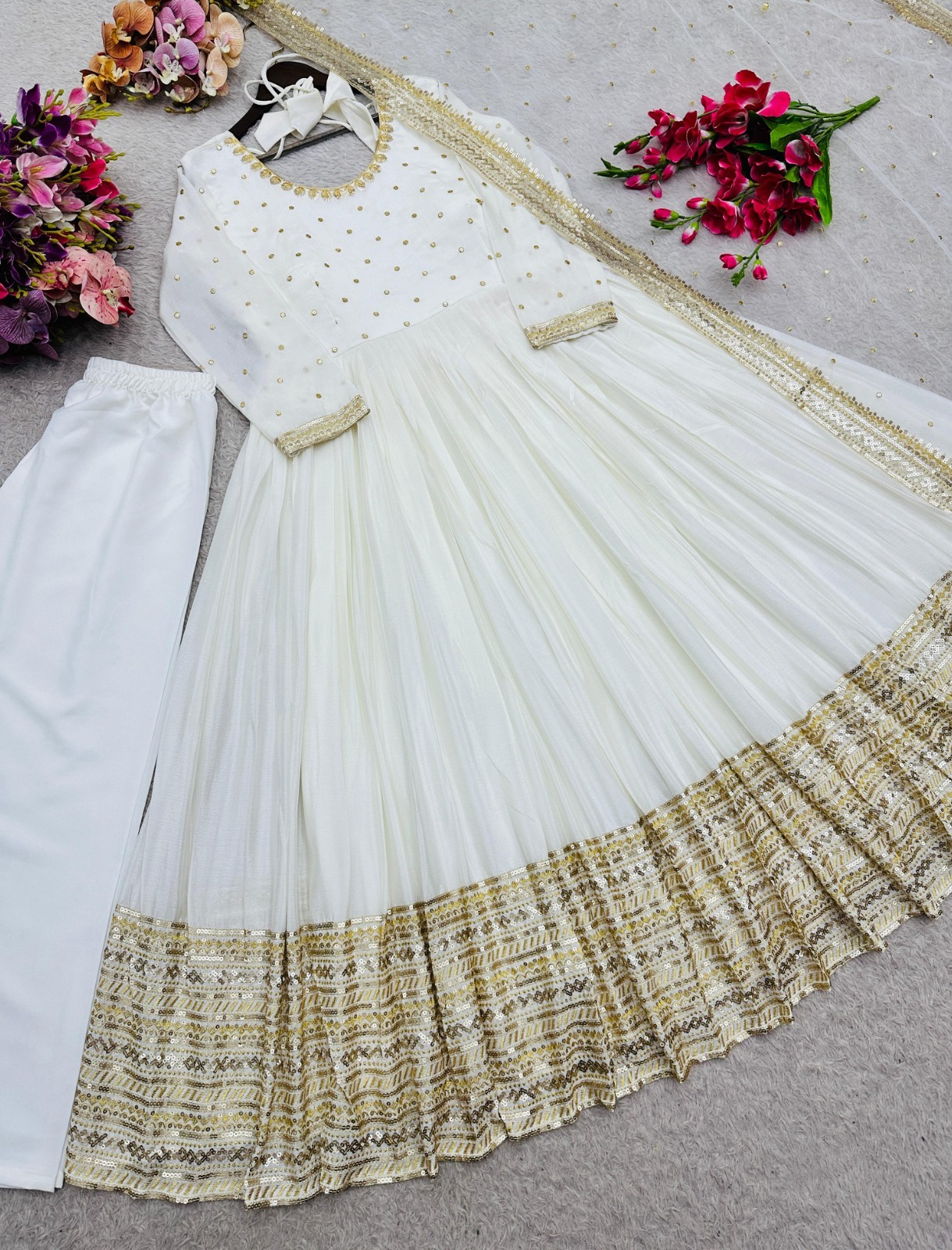 Ready To Wear Dress Anarkali Gown Pakistani Eid Salwar Kameez Wedding Party New