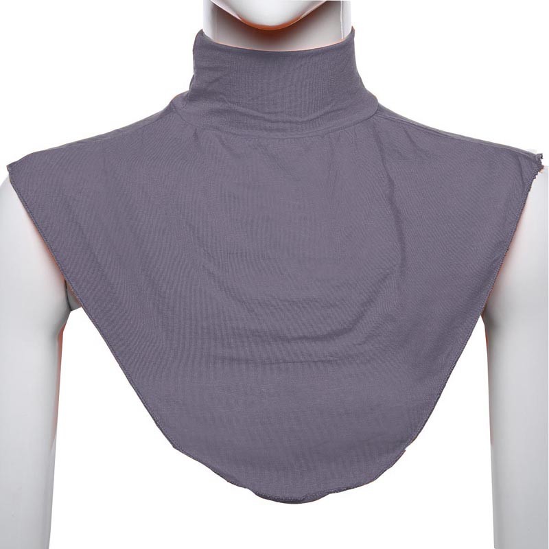 Ramadan Women Muslim Islamic Turtleneck Hijab Neck Cover Collar Wrap Apparel