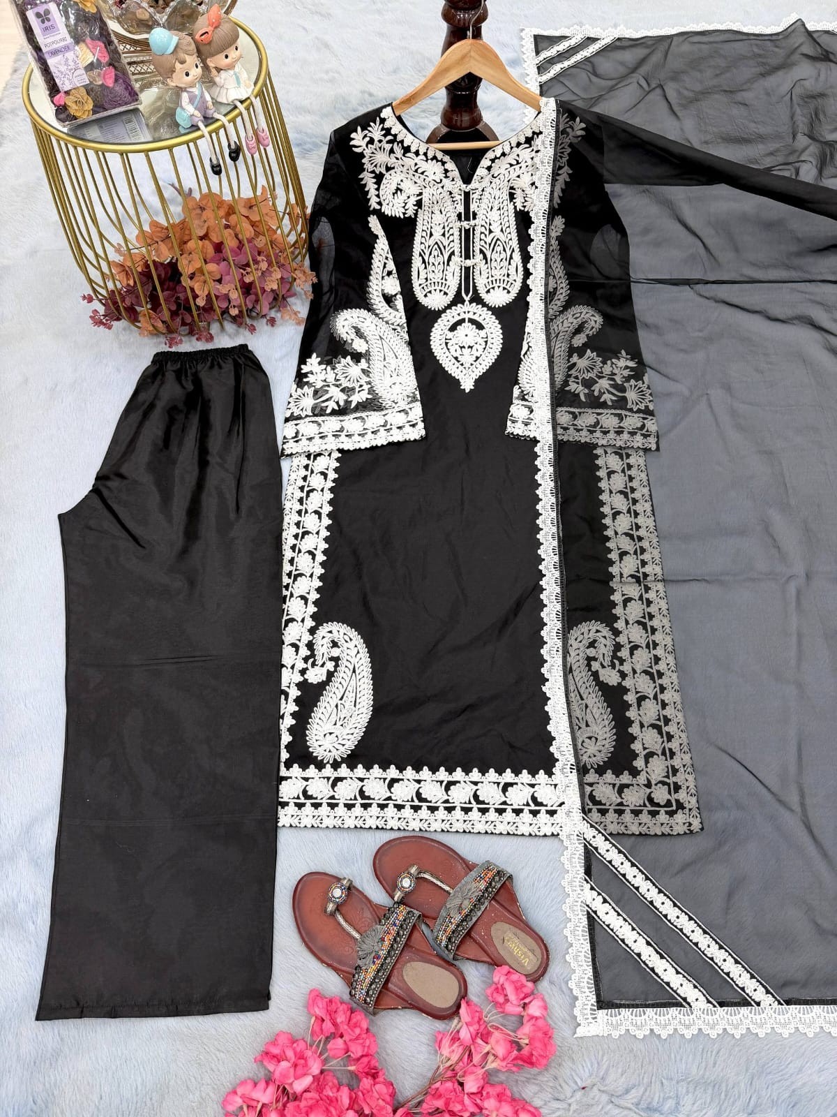 SALWAR KAMEEZ PAKISTANI INDIAN WEDDING PARTY WEAR DRESS BOLLYWOOD SUIT SHARARA