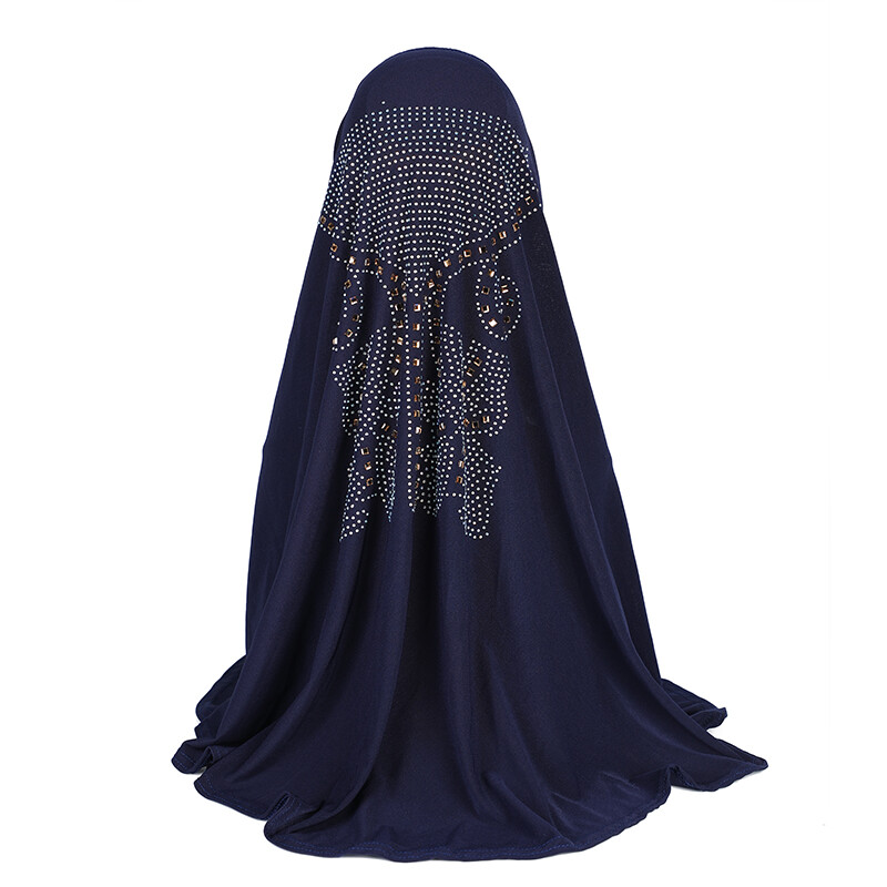 One Piece Amira Hijab Muslim Women Turban Wrap Shawls Headscarf Cover Islamic