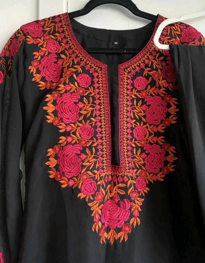 3 PIECE PAKISTANI DESIGNER FARSHI SHALWAR SUIT