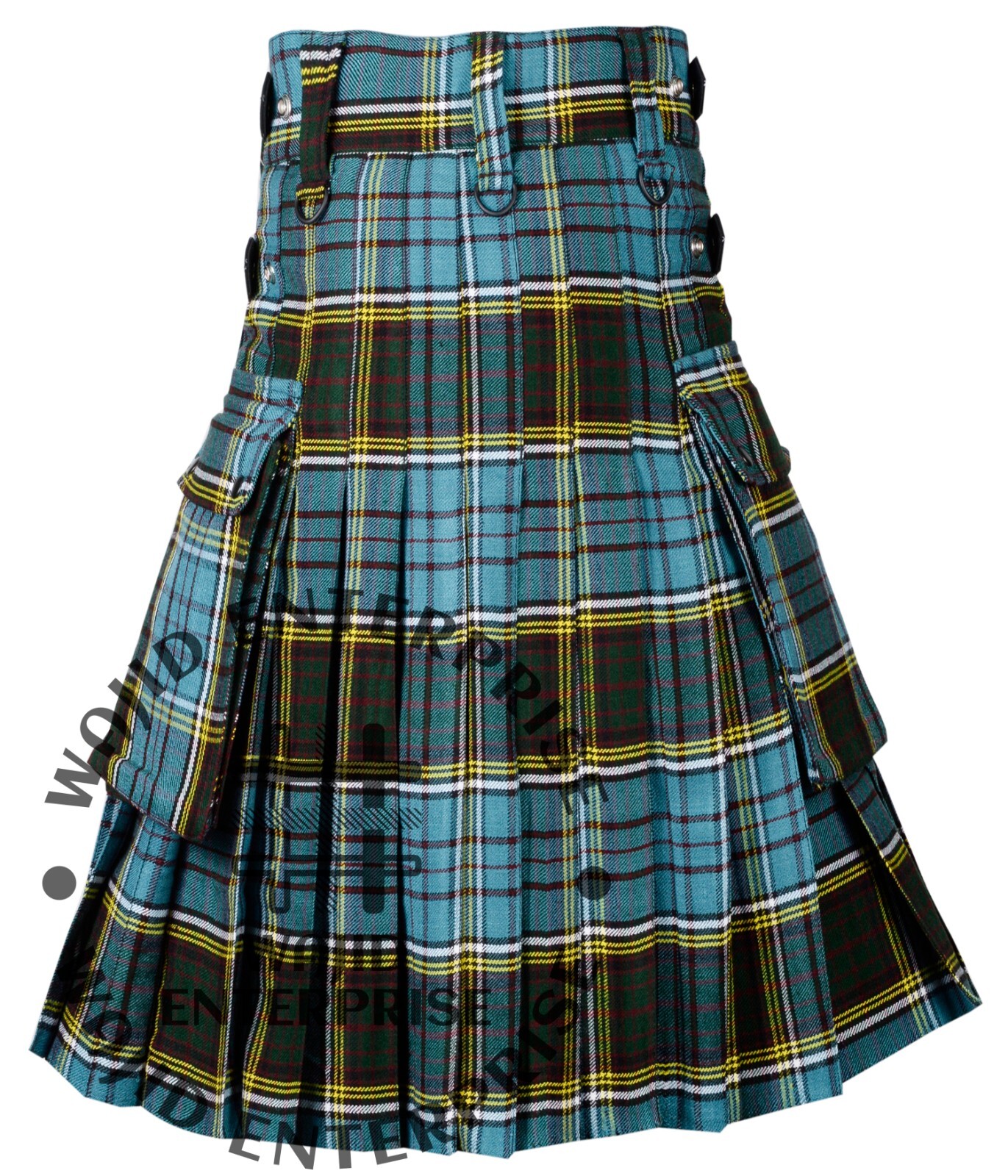 Scottish Men Handmade Anderson tartan utility Kilt – Custom Kilt & accessories