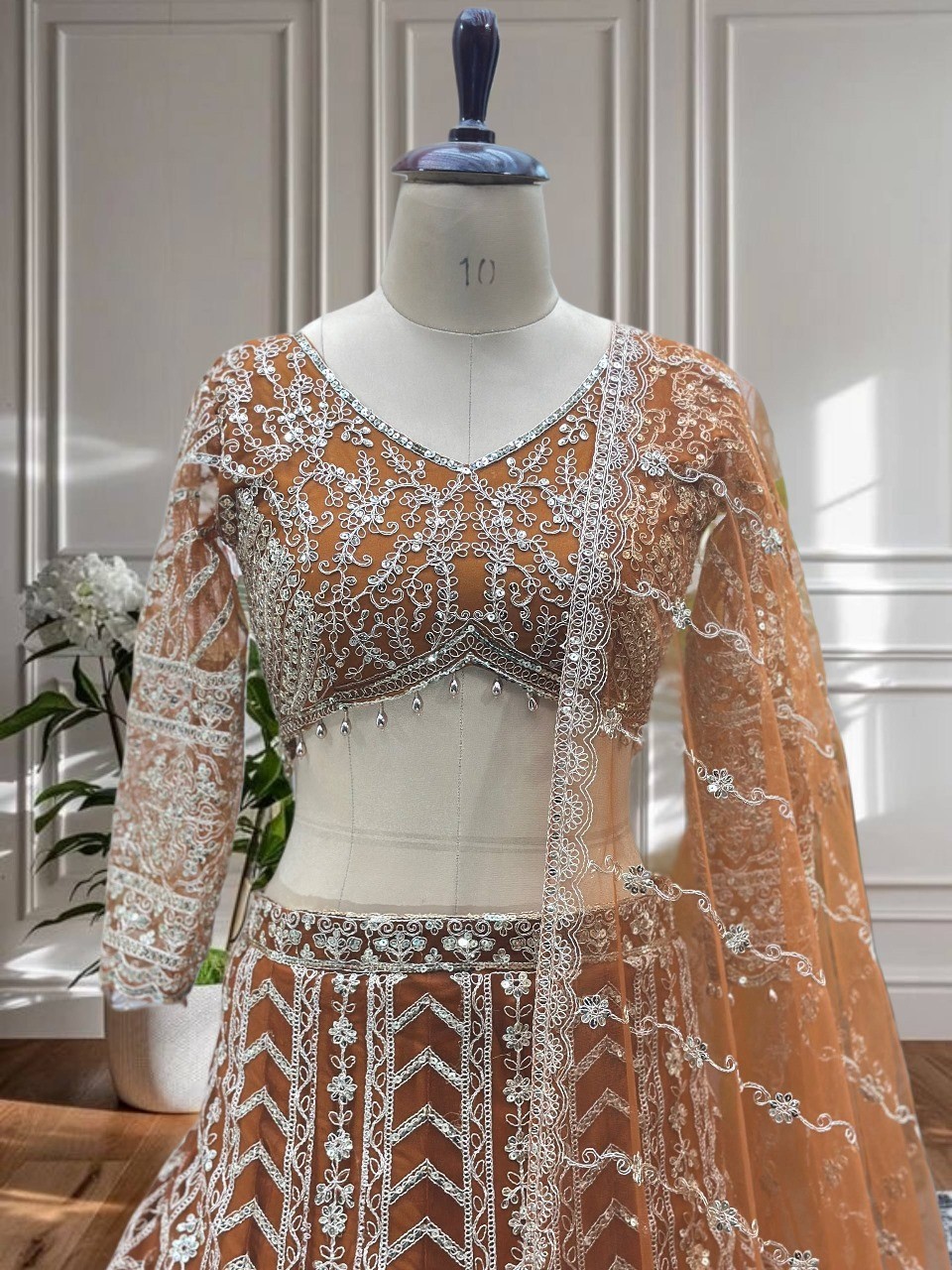 Premium Soft Butterfly Net Lehenga Choli With Dupatta Designer Girls Indian