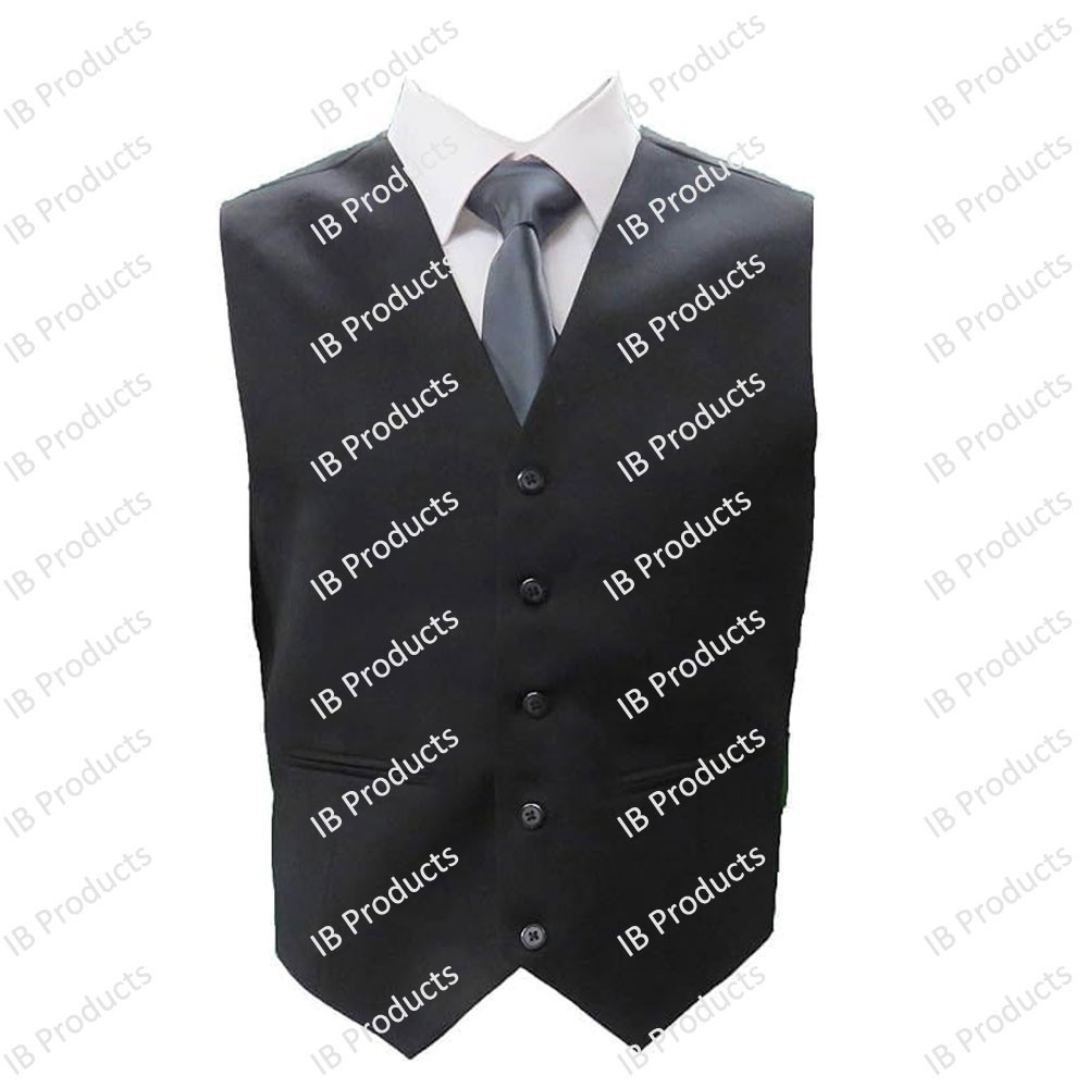 IB Products Modern Style Kilt Jacket and Vest Men’s Black All Sizes