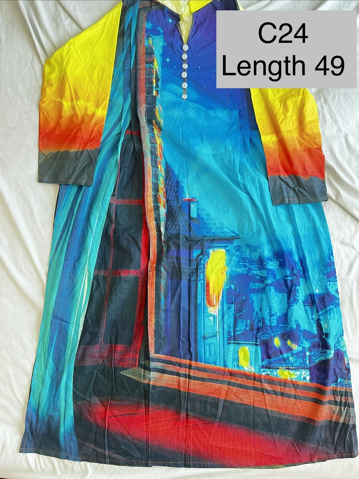 Digital Print Kurti C24 Cotton