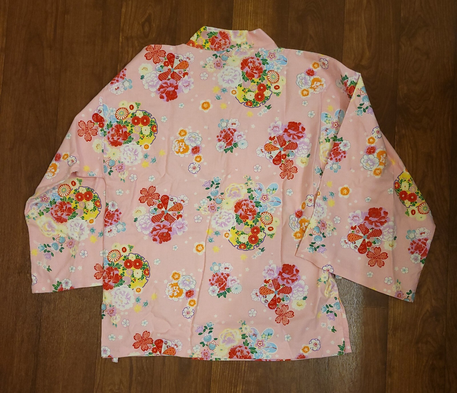 NWT tutu anna Japanese Kimono Pajamas Set Peony Cherry Blossoms Pink US S Kawaii
