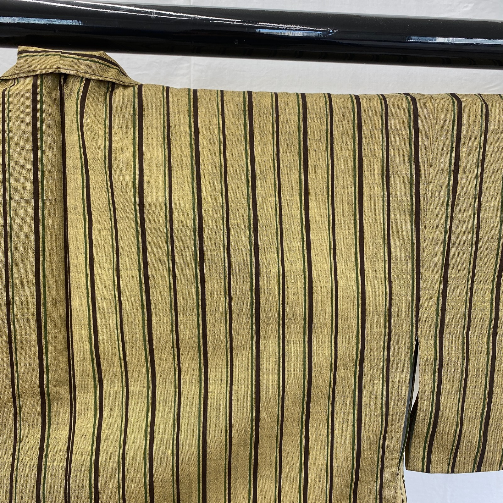 Japanese Vintage Kimono Haori Jacket Cotton Brown Traditional Authentic 29 in