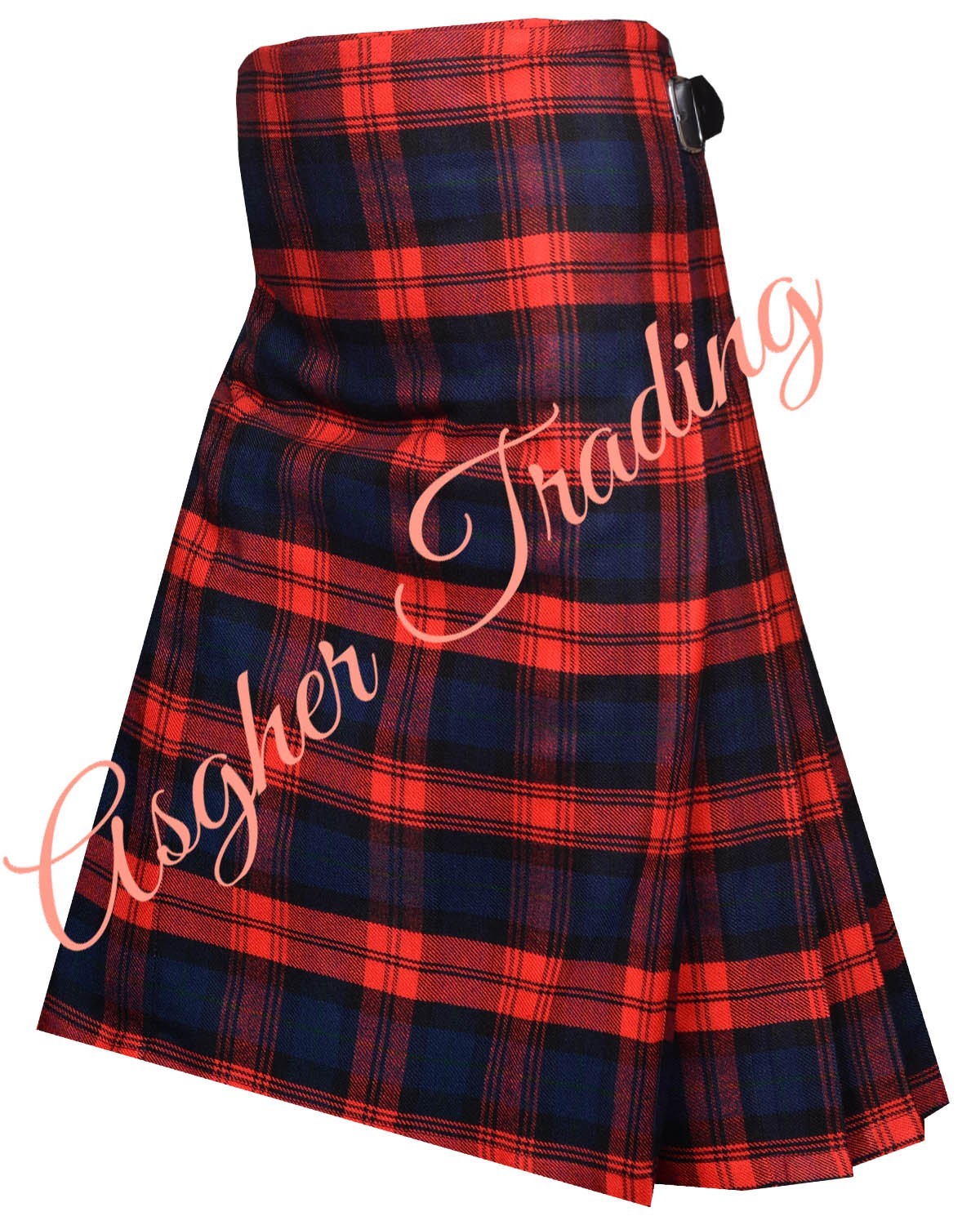 MacLachlan Modern Tartan 8 Yard Kilt, Men’s Traditional kilt & Custom Size kilts