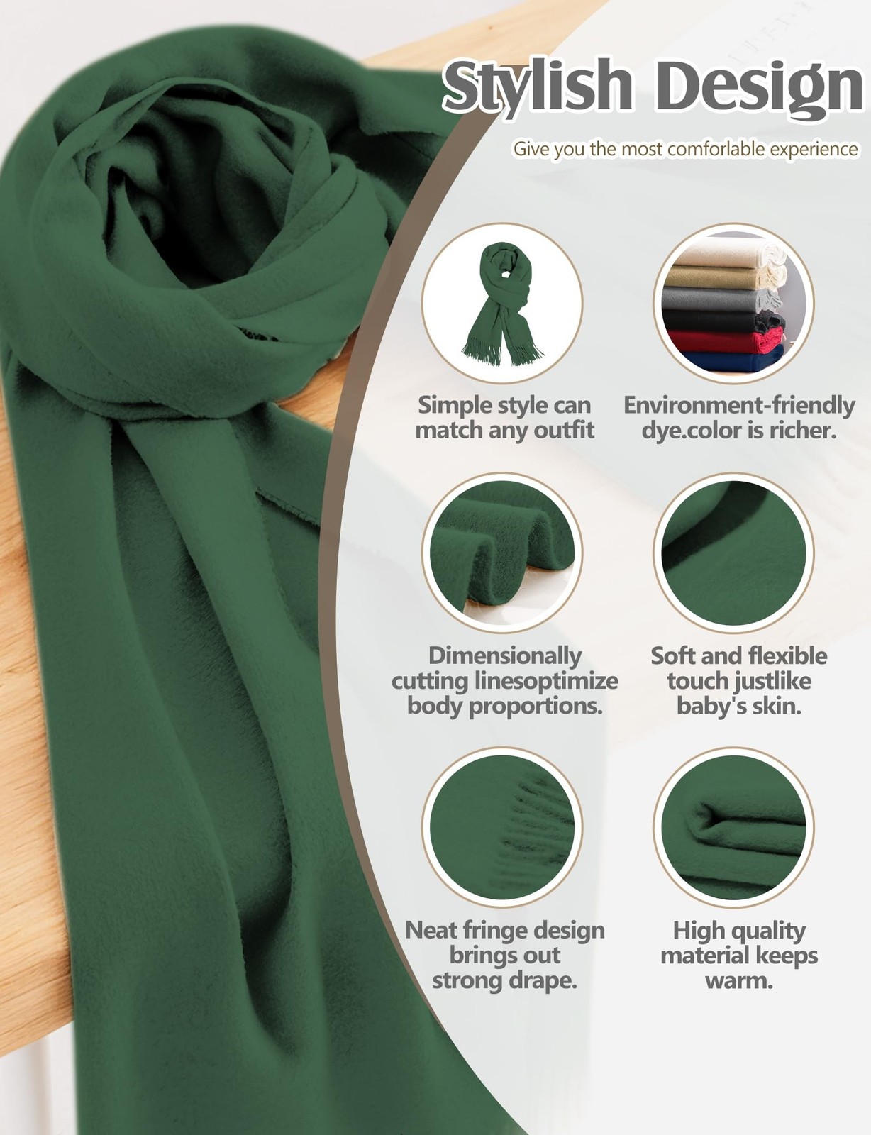 AURUZA Shawls and Wraps for Evening Dresses, Soft Pashmina Shawls for Women, …