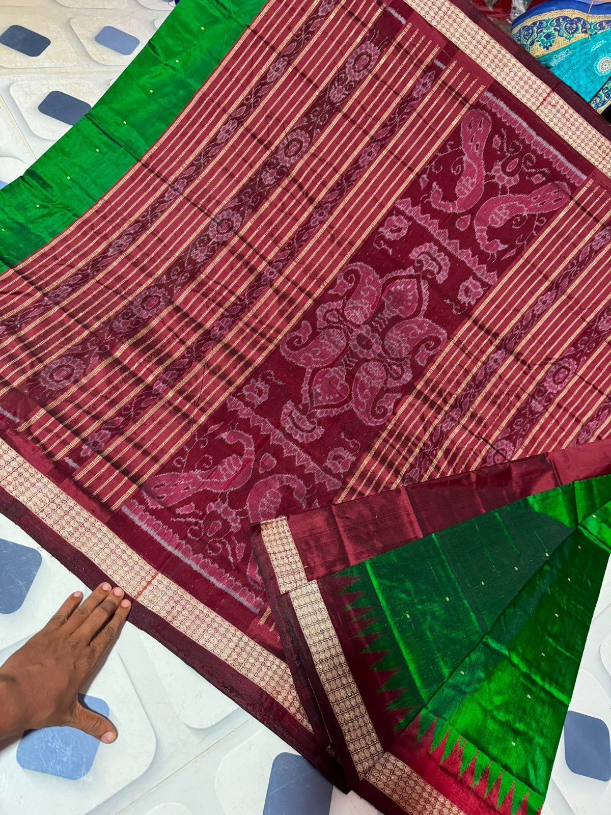 Exquisite Pasapali silk sarees from Odisha with intricate we – Handmade in India