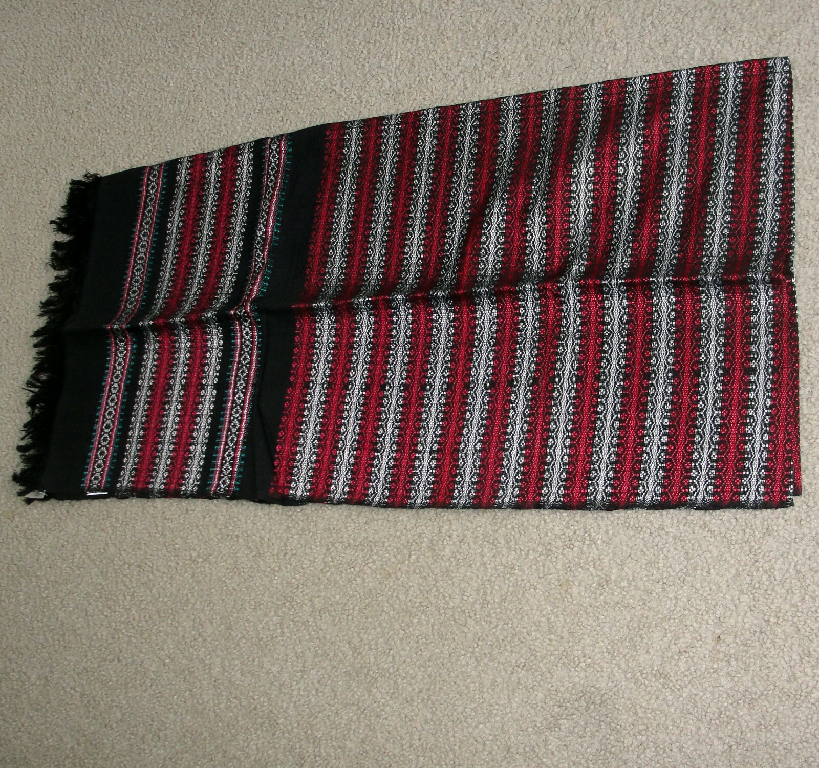 Handmade Aarong Shawl Dupatta Scarf MP Art Museum Silk Bangladesh Indian Ajrakh