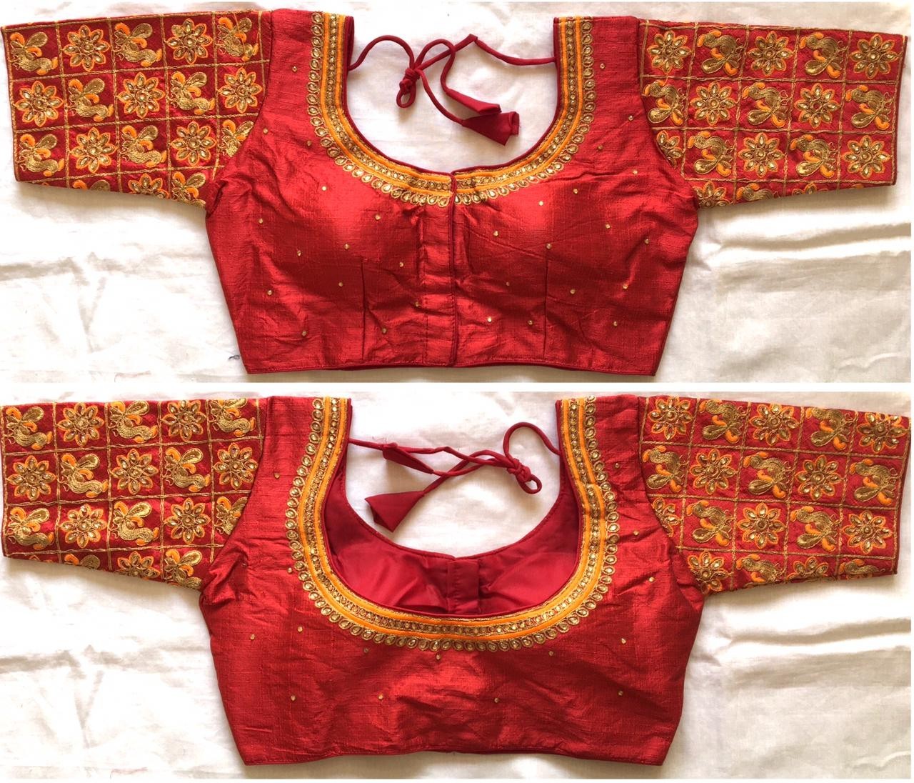 Readymade Sari Blouse Designer Stiched Lehenga Choli Crop Top Wedding Party Wear