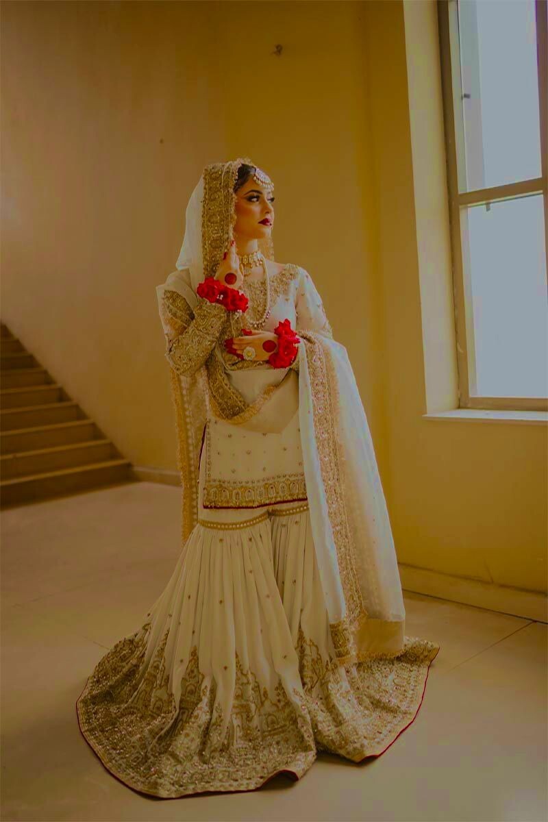 SALWAR KAMEEZ PAKISTANI INDIAN WEDDING PARTY WEAR DRESS BOLLYWOOD SUIT SHARARA 1