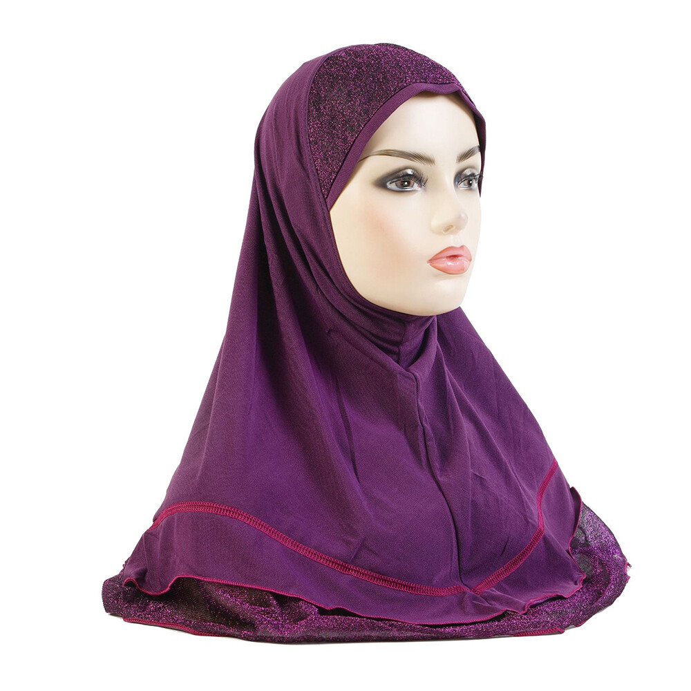 Women’s Muslim Hijab Scarf Head Wrap Bonnet Headscarf Turban Hijabs 12 Colors
