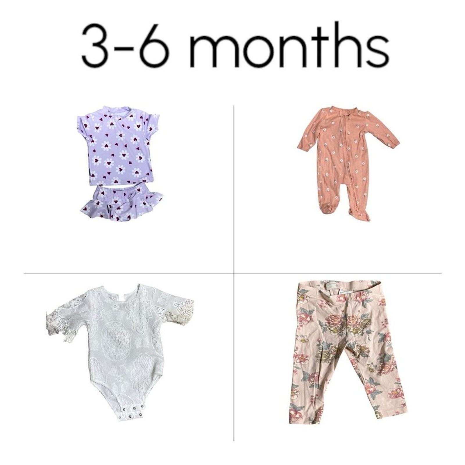 Baby Clothing Set 3-6 Months