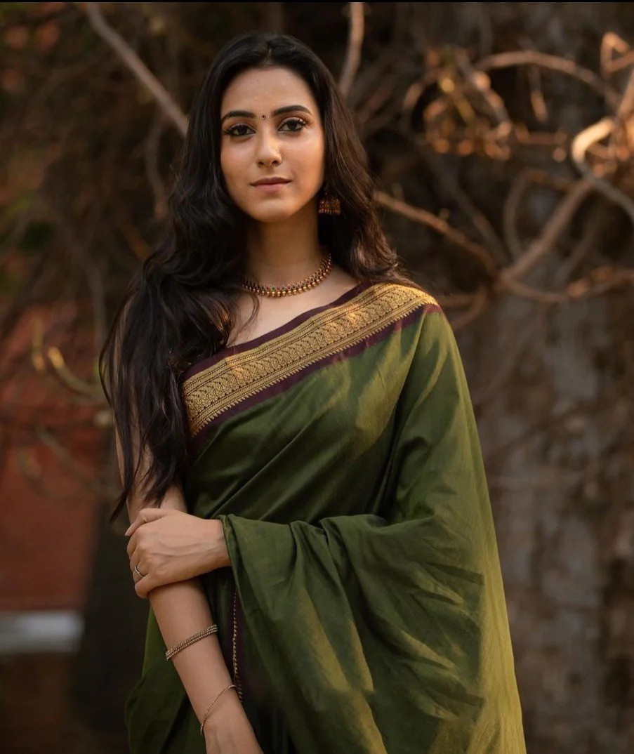 Banarasi Silk Saree Indian Ethnic Traditional Women Wedding Party with Blouse