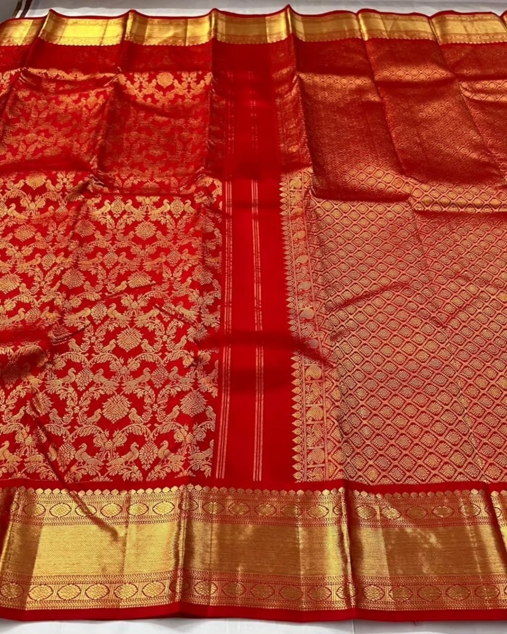 Designer Sari Bollywood Bridal Silk Saree Blouse South Indian Ethnic Ready made