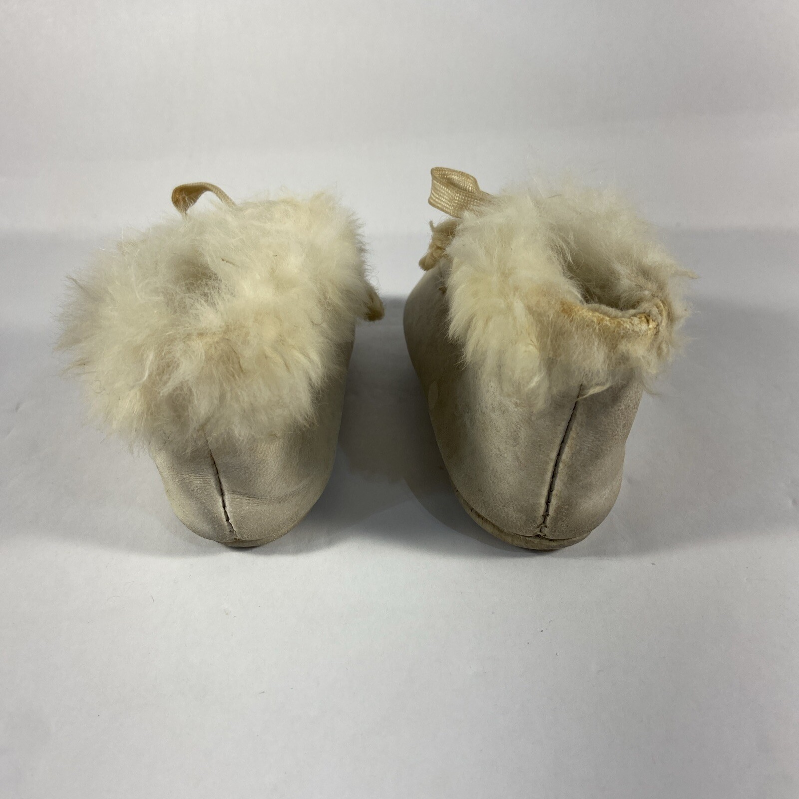SMALL Beaded Buckskin moccasins 5” In Length