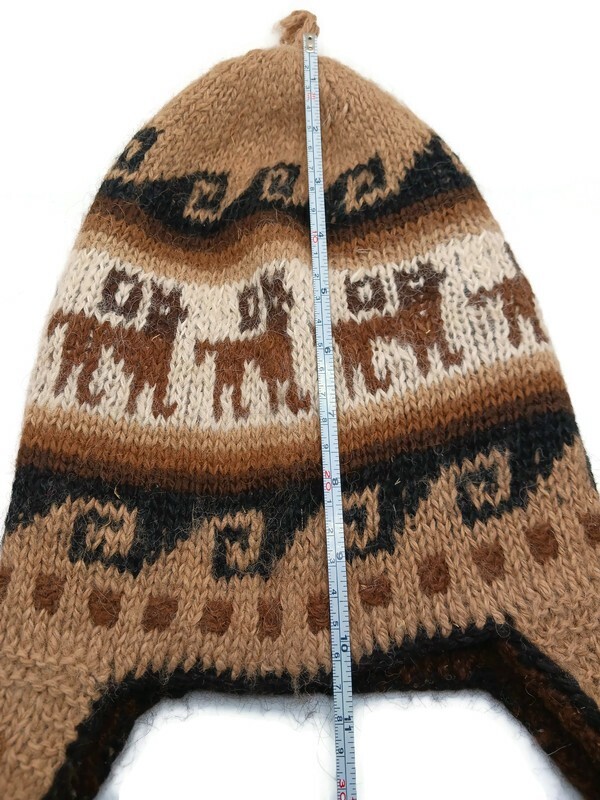 Chullo Unisex Handwoven Alpaca Wool For Warm Winter
