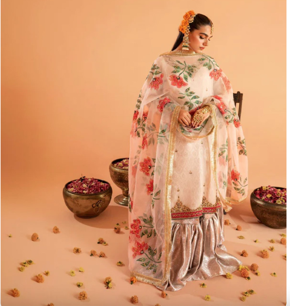 Haseens Official pakistani gharara outfit – BRAND NEW!!