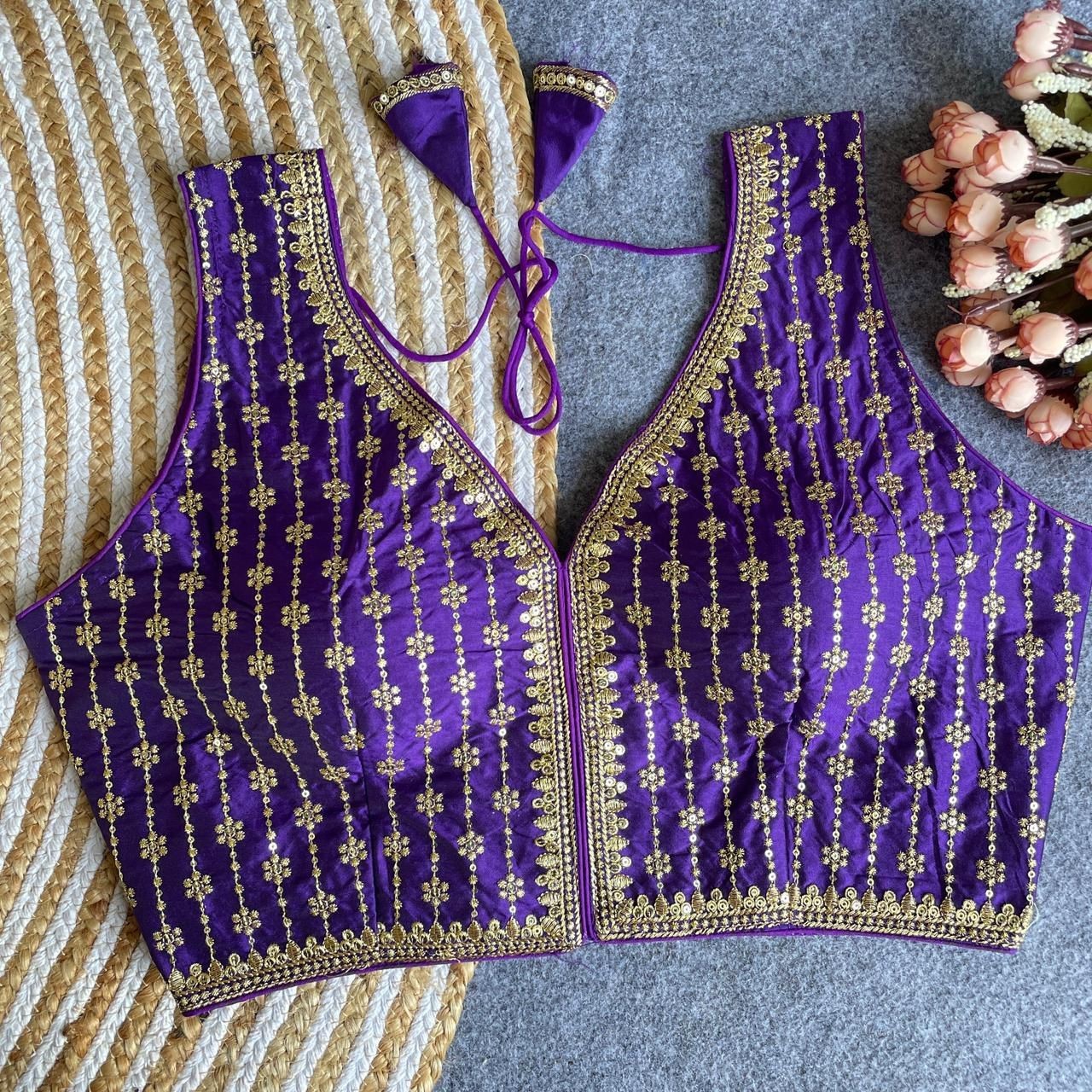 New Indian Saree Blouse Ready Made Blouses For Women Readymade Stitched Choli.