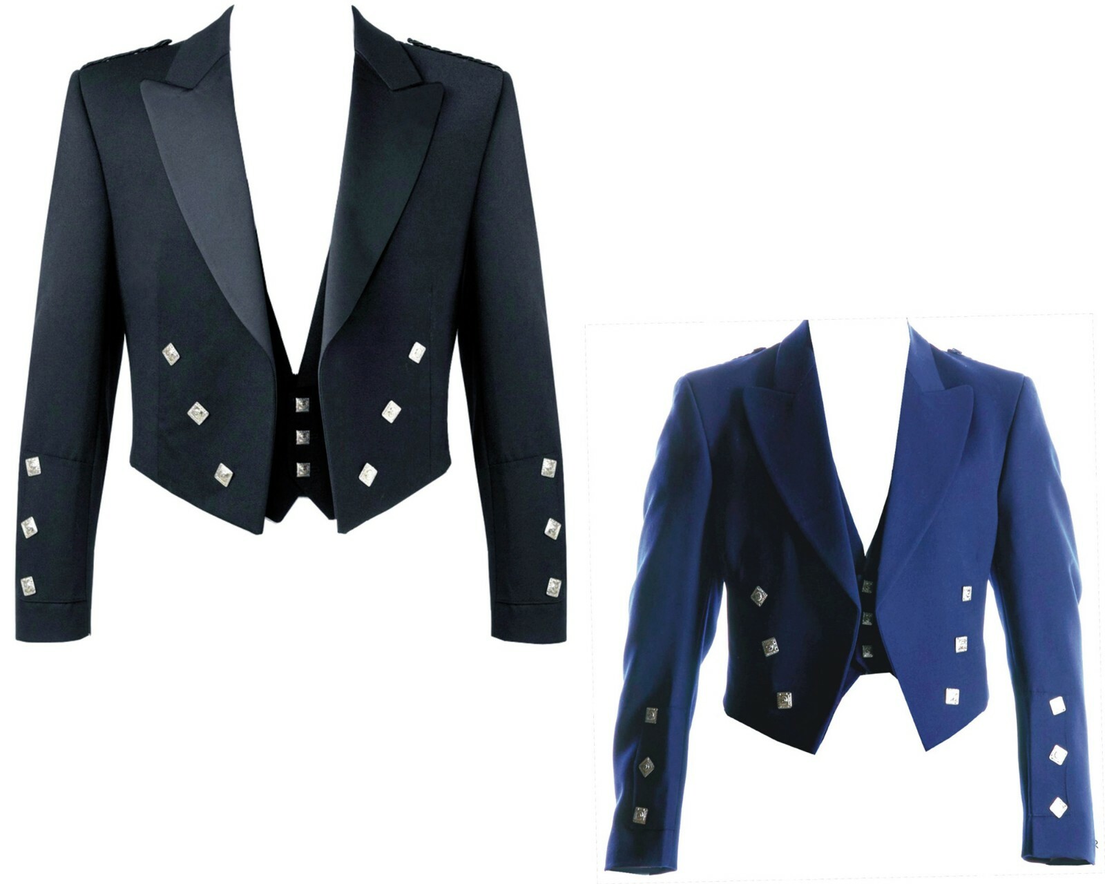 PRINCE CHARLIE JACKET AND VEST-True Scottish Tradition-Breathable Fabric