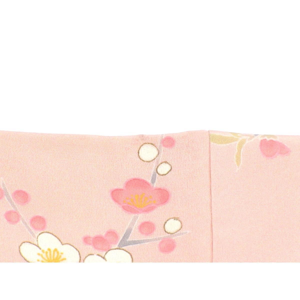 Authentic JAPANESE KIMONO Yuzen Gold Leaf Processing, Size S #260-007-505-2614