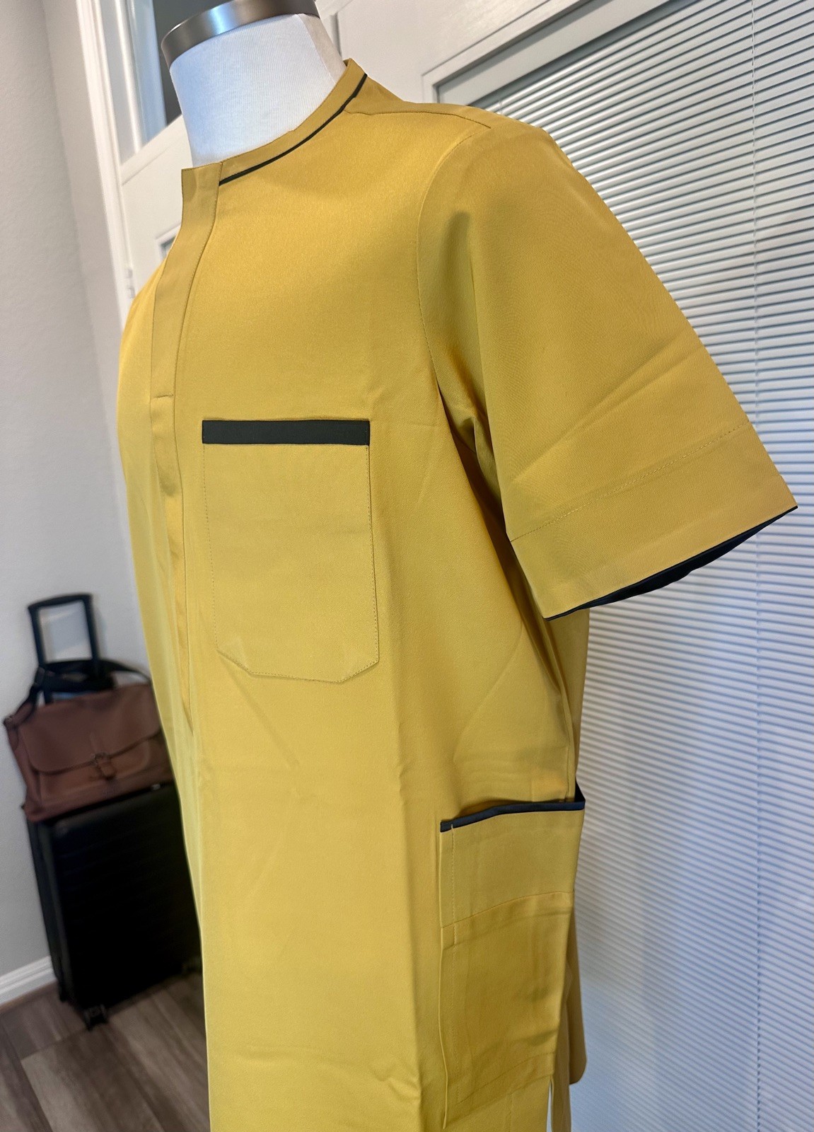 High Quality African/Nigerian Inspired Kaftan. S/Sleeves Top/ Men’s Size M/L