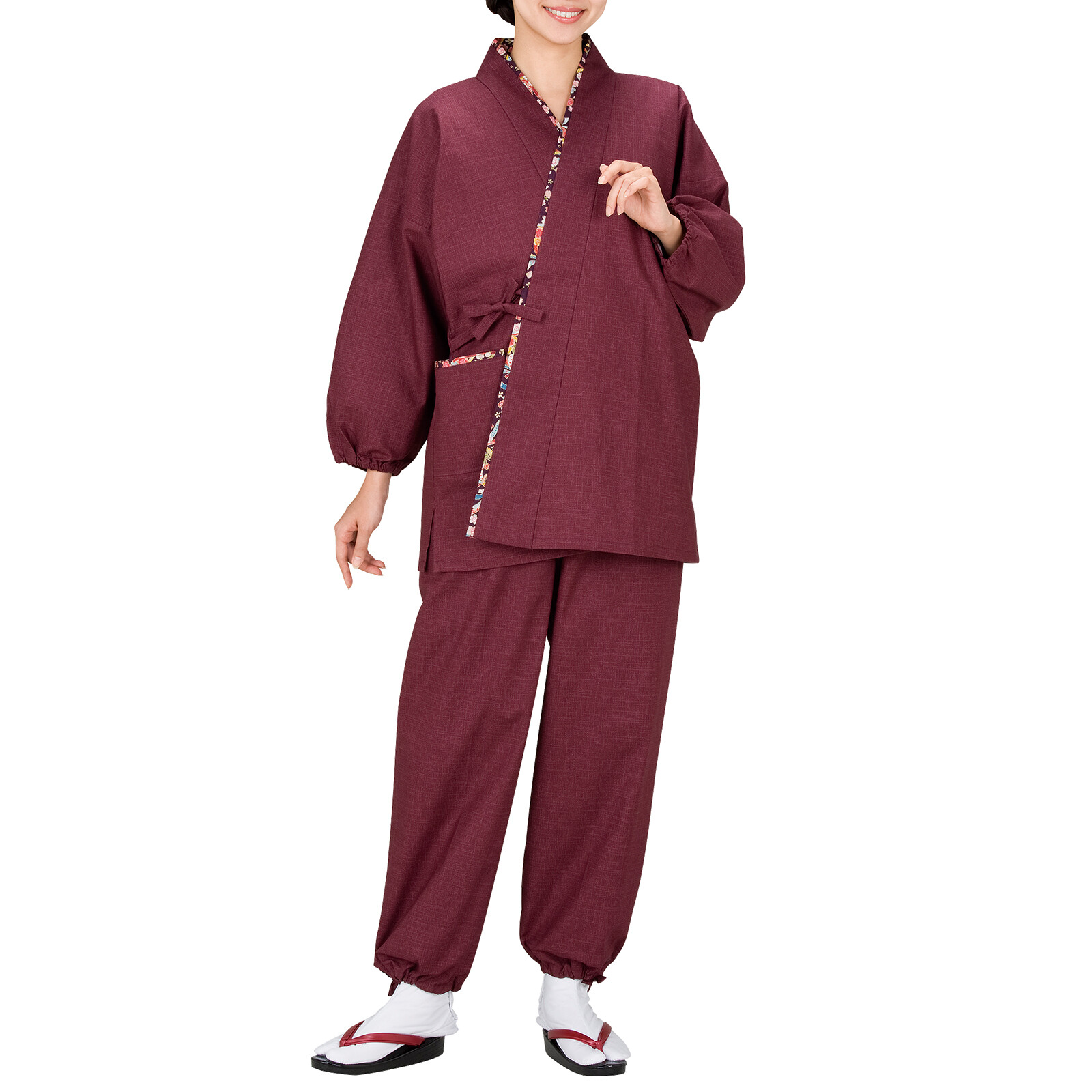 For lady, Japanese casual wear SAMUE cotton100% 4 colors