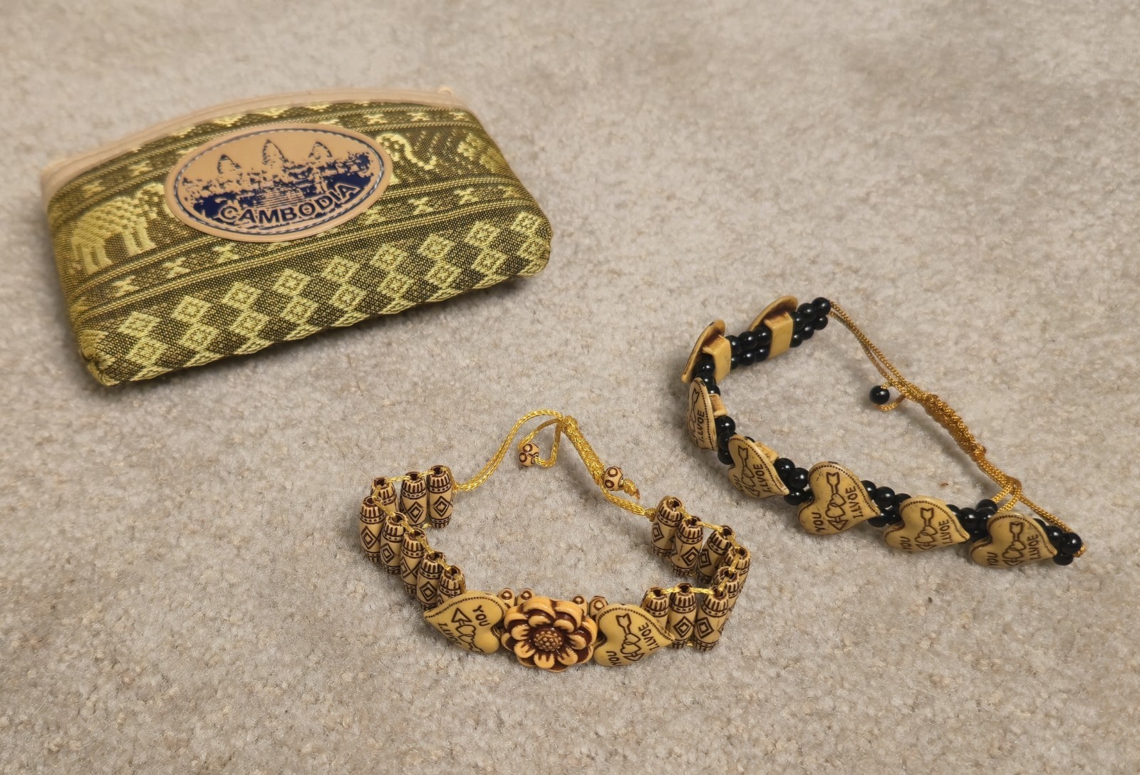 Traditional Cambodian Jewelry Lotus Motifs