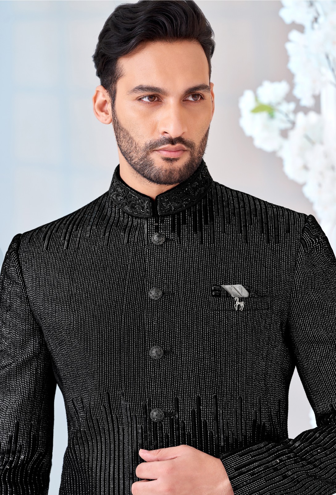 Indian Mens Designer Wedding Bollywood Party Wear Nawabi From India