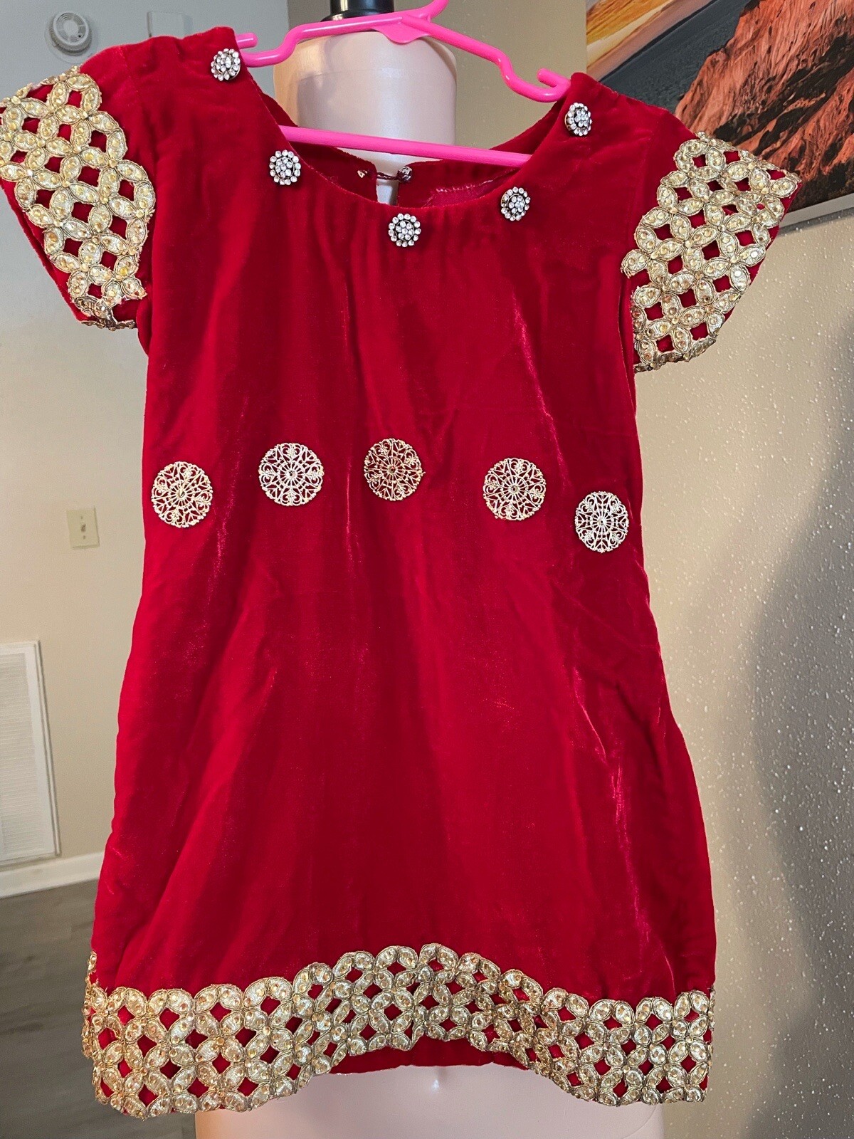 Personalized & Customized Velvet Shirt For Littel Girls
