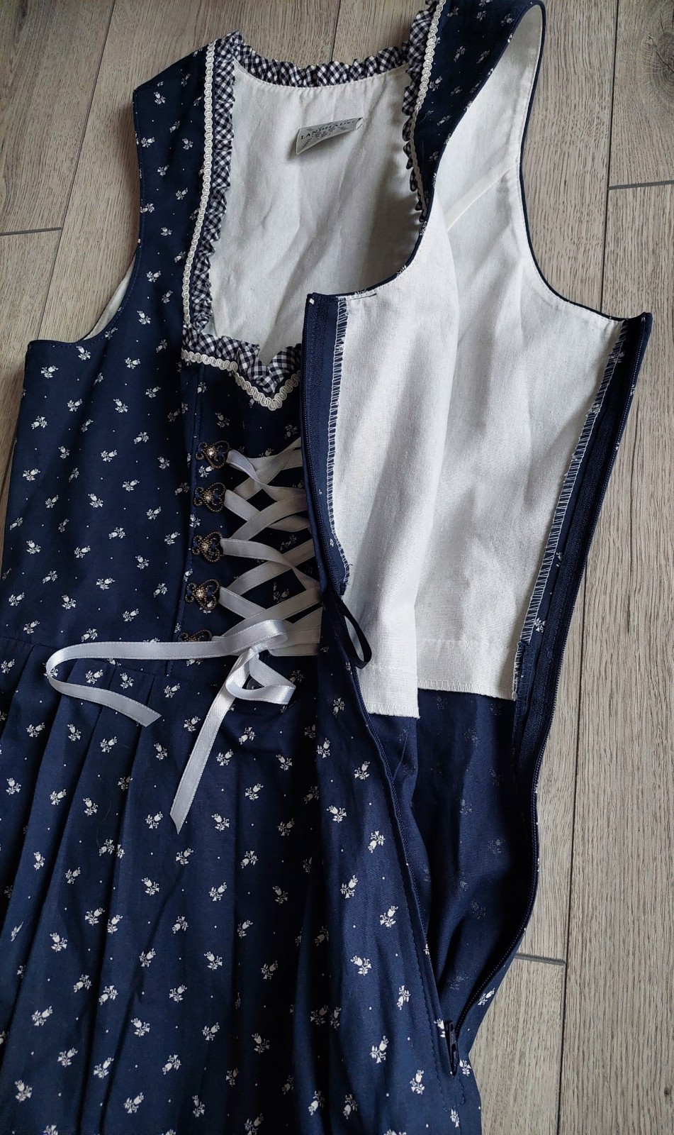 Dress with a blouse Austrian German Traditional, VTG, LANDHAUS, 38 eur, new