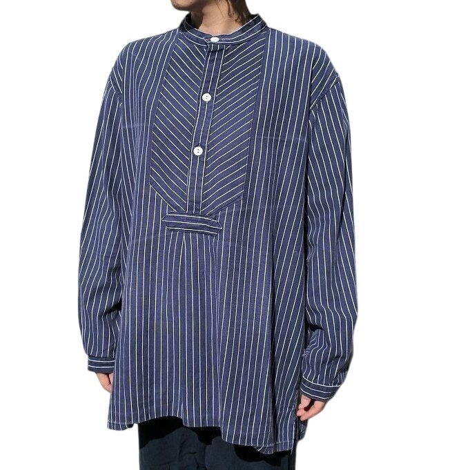 VINTAGE NWT German Fisherman Smock Shirt 100% Cotton Canvas Finkenwerder Size 52